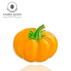 VQ Pumpkin Brooch